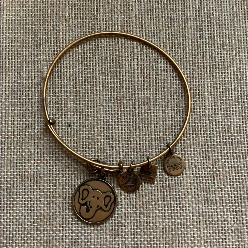 Alexi & Ani Elephant gold bracelet